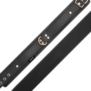 Coquette Chic Desire – Collier fantaisie en cuir végan avec bracelet et doublure en néoprène