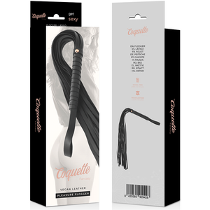 Coquette Chic Desire – Fouet fantaisie en cuir végan