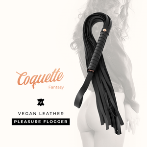 Coquette Chic Desire – Fouet fantaisie en cuir végan