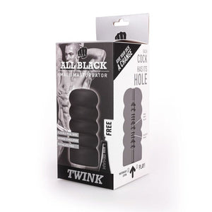 All Black – Masturbateur minet