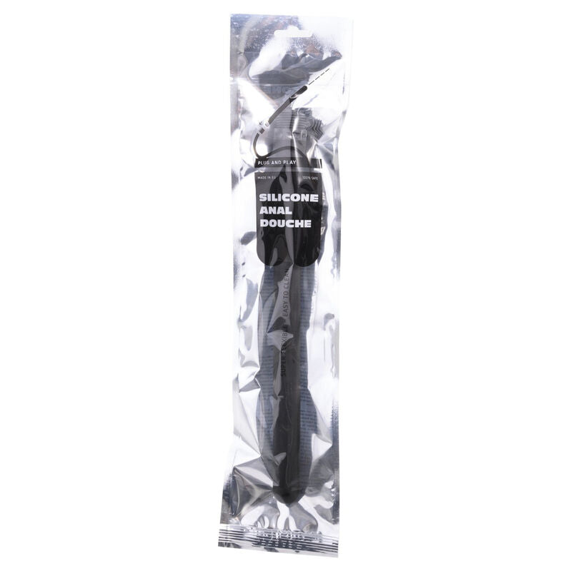 ALL BLACK - HINCHABLE SILICONA ANAL DUCHA 27 CM