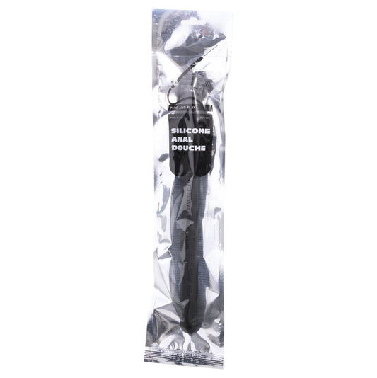 ALL BLACK - HINCHABLE SILICONA ANAL DUCHA 27 CM