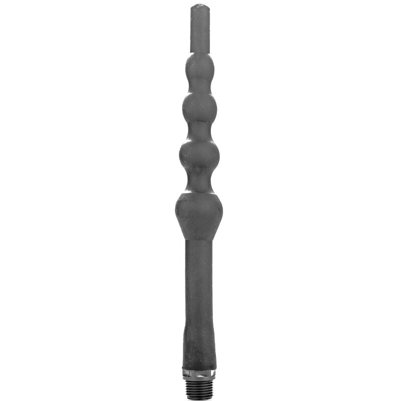 All Black – Douche anal en perles silicone 27 cm