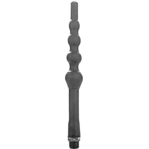 All Black – Douche anal en perles silicone 27 cm