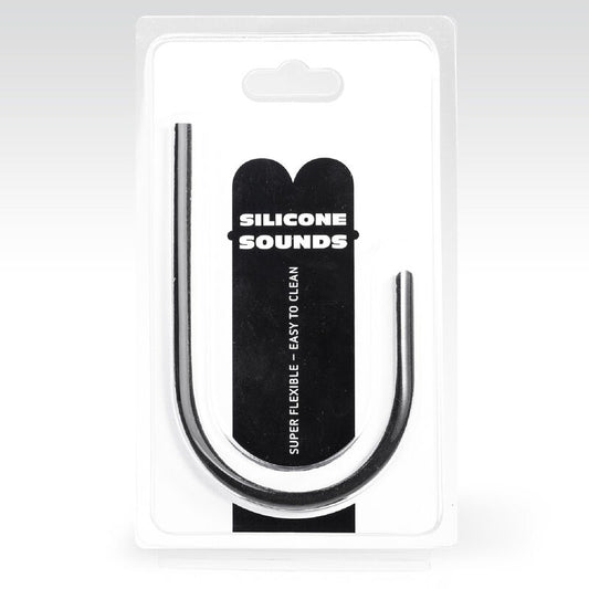 ALL BLACK - 6MM SOUND URETHRAL SILICONA
