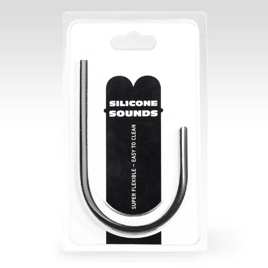 ALL BLACK - 8MM SOUND URETHRAL SILICONA