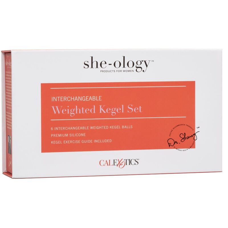 CALEXOTICS - SHE-OLOGIE SET BOLAS KEGEL INTERCAMBIABLES