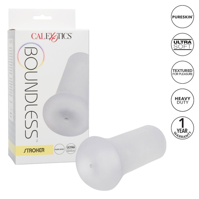 CALEXOTICS - TRANSPARENT BOUNDLESS STROKER MASTURBADOR