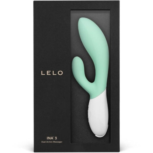 LELO - INA 3 VERDE VIBRADOR KONIJN LUJO VERDE AGUA