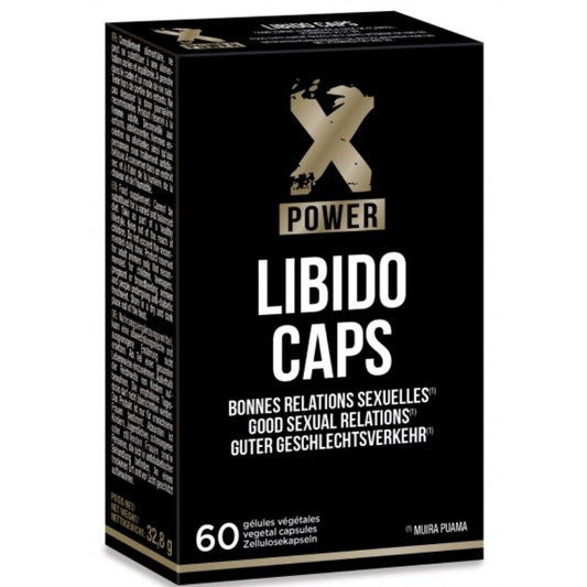 XPOWER - LIBIDO CAPS COMPLEMENTO INCREASE LIBIDO Y PLACER 60 UNIDADES
