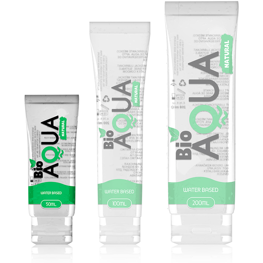 BIOAQUA - GLIJMIDDEL NATUURLIJKE INGREDIËNTEN AGUA BASIS 50 ML
