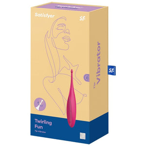 Satisfyer – Vibrateur twirling fun tip rose