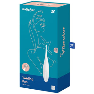 Satisfyer – Vibrateur twirling fun tip blanc