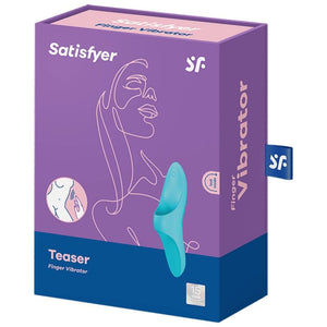 Satisfyer – Vibrateur doigts teaser lumière bleue