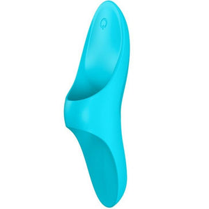 Satisfyer – Vibrateur doigts teaser lumière bleue