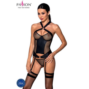 Passion – Amanda corset cuir écologique
