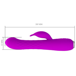 Pretty Love – Vibrateur molly avec rotation rechargeable