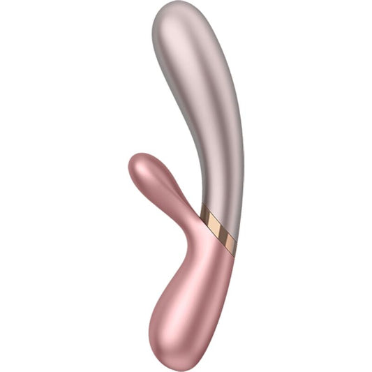 SATISFYER - HOT LOVER VIBRADOR PINK &amp; BEIGE