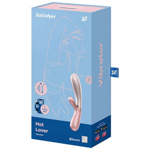 Satisfyer – Vibrateur hot lover rose & beige