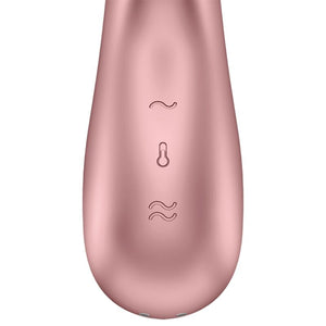 Satisfyer – Vibrateur hot lover rose & beige
