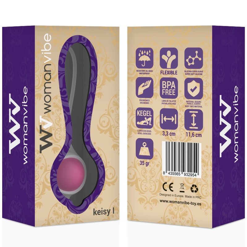Womanvibe – Keisy i ball geisha silicone - rose