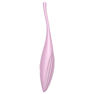 Satisfyer – Vibrateur pointe de clit twirling joy rose