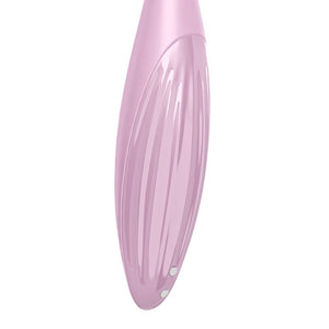 Satisfyer – Vibrateur pointe de clit twirling joy rose