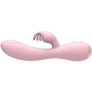 Nalone – Vibrateur magic stick avec lapin - rose clair