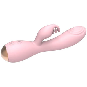 Nalone – Vibrateur magic stick avec lapin - rose clair