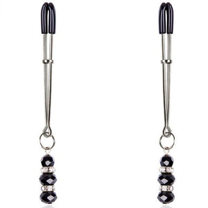 Ohmama Fetish – Pinces à tétons avec pierres de cristal