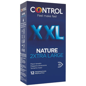 Control – Préservatifs nature 2xtra grands XXL - 12 unités