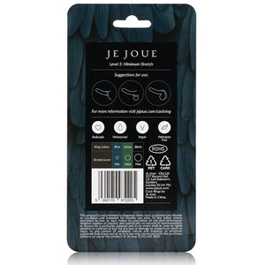 Je Joue – Bague silicone bleue strangulation minimum