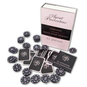 Diablo Picante – Jeu de jetons et cartes de poker rayures