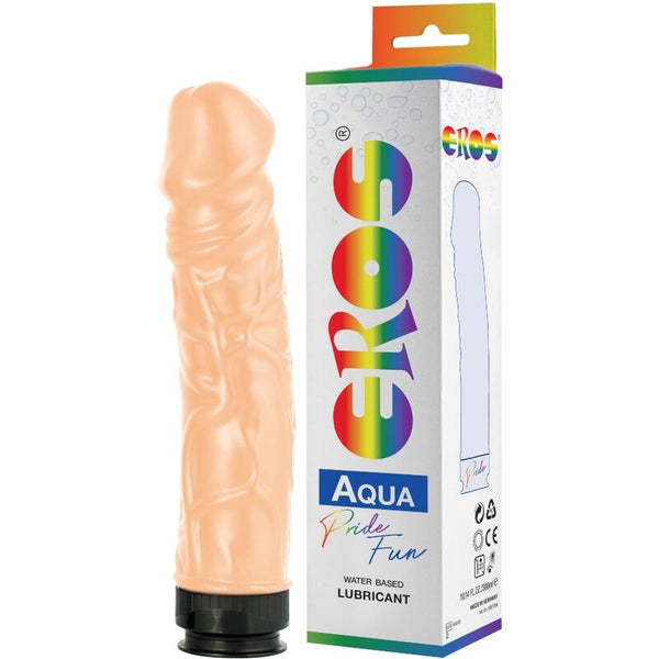 Pride – Eros aqua lgbt pride dildo et lubrifiant à base d'eau