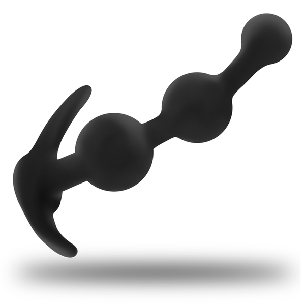 Ohmama – Plug anal en silicone courbé 13 cm