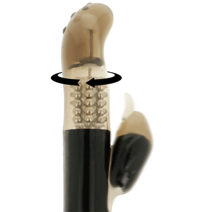 Ohmama – Vibrateur rotateur avec stimulateur dauphin clitoris