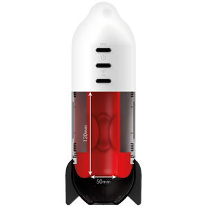 Jamyjob – Masturbateur rocket technologie de compression douce et vibration
