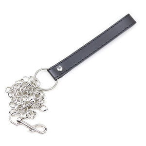 Ohmama Fetish – Collier de soumission avec 3 anneaux
