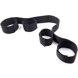 Ohmama Fetish – Spreader soft bar full nylon retenues de poignet