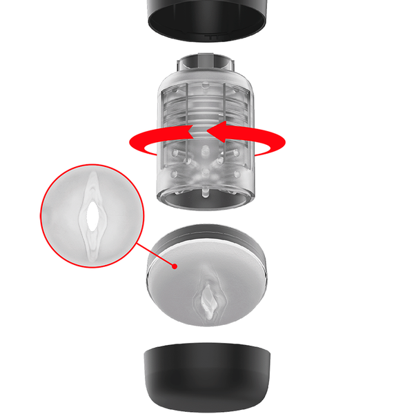 Jamyjob – Tornado 360 rotation tech stroker