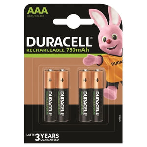 Duracell – Batterie rechargeable hr03 AAA 750mah 4 unit?