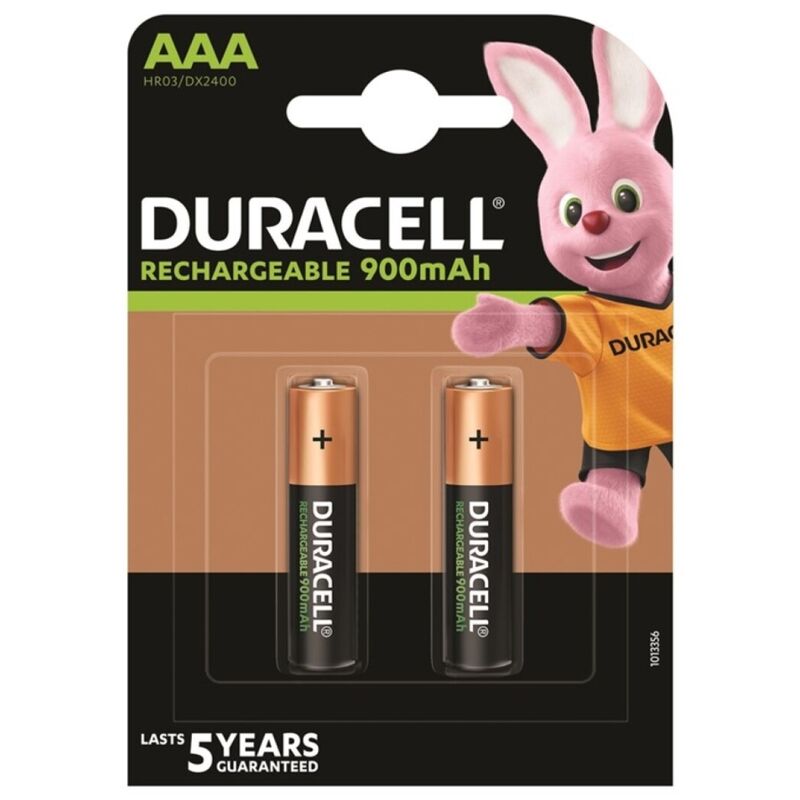 Duracell – Batterie rechargeable hr03 AAA 900mah 2 unit?