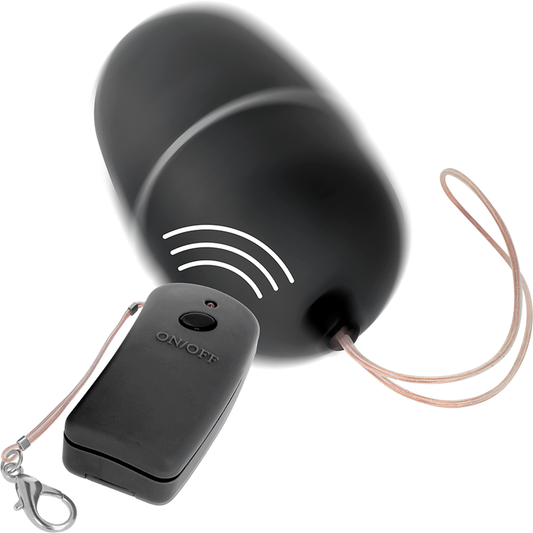 ONLINE - HUEVO VIBRADOR WITH REMOTE CONTROL BLACK