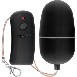 Online – Oeuf vibrant avec télécommande noire