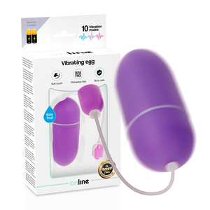 Online – Oeuf vibrant imperméable lilas