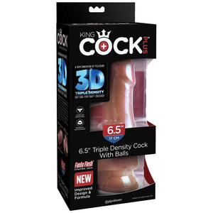 King Cock – Plus gode 3D avec boules 17 cm