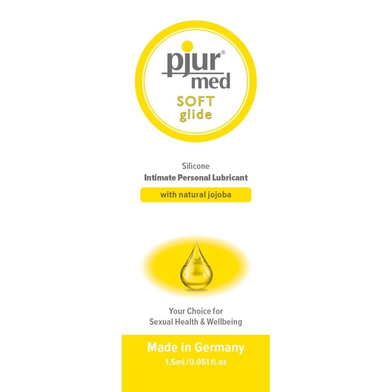 PJUR - MED SOFT GLIDE LUBRICANT SILICONA 1.5 ML