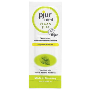 pjur – Med lubrifiant base eau vegan glide 2 ml