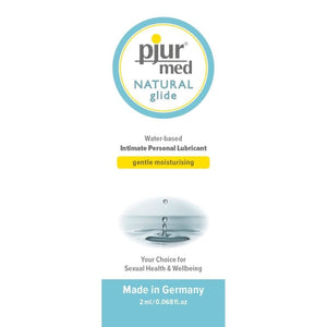 pjur – Med lubrifiant naturel base eau 2 ml