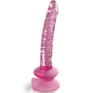 Icicles – N. 86 gode en verre avec ventouse